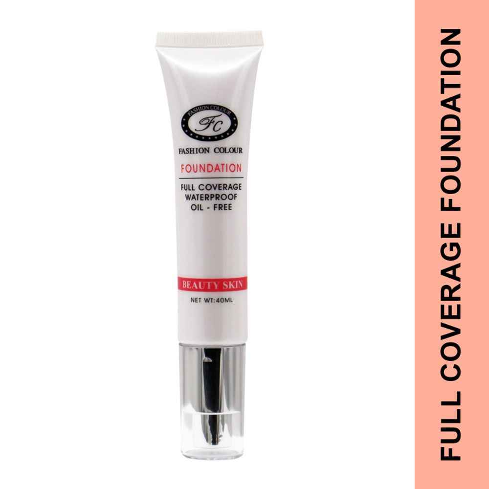 Buy FASHION COLOUR OIL FREE WATERPROOF FOUNDATION - BS03-2 - Purplle