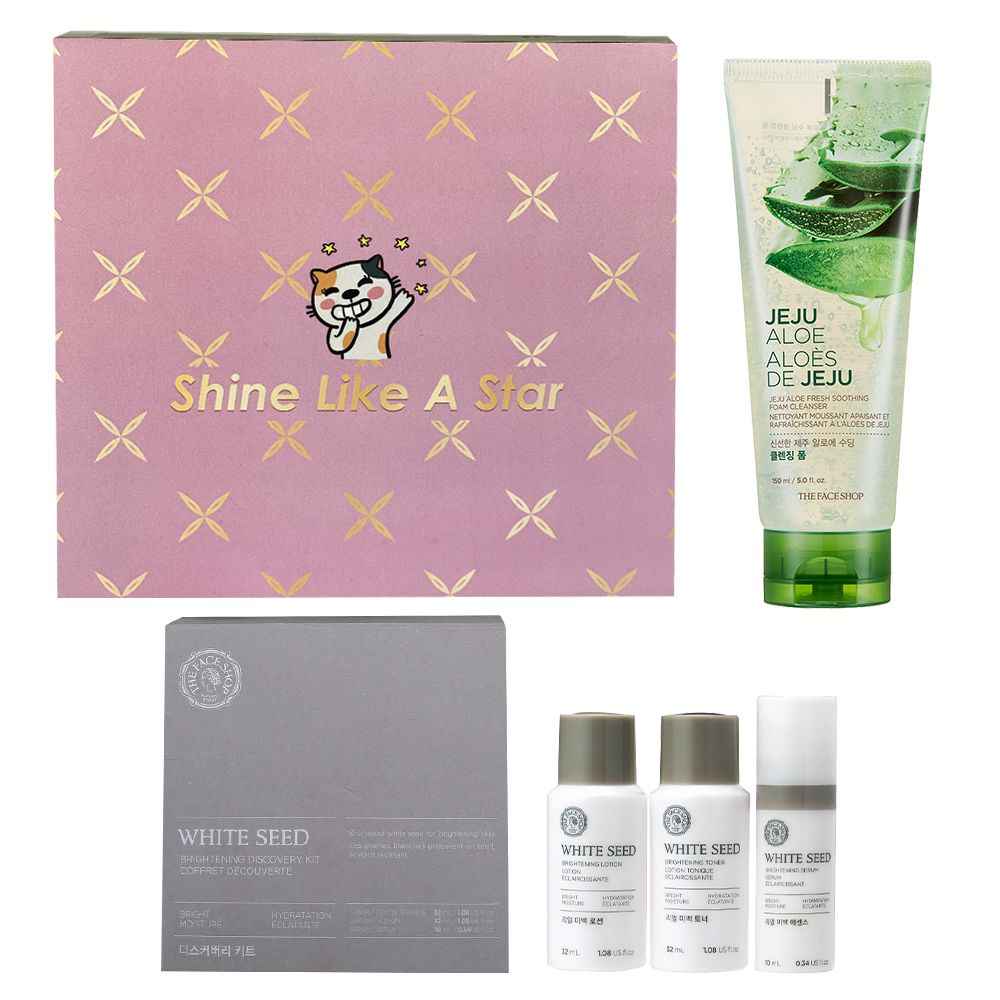 Buy The Face Shop Shine Like A Star Gift Box - Purplle