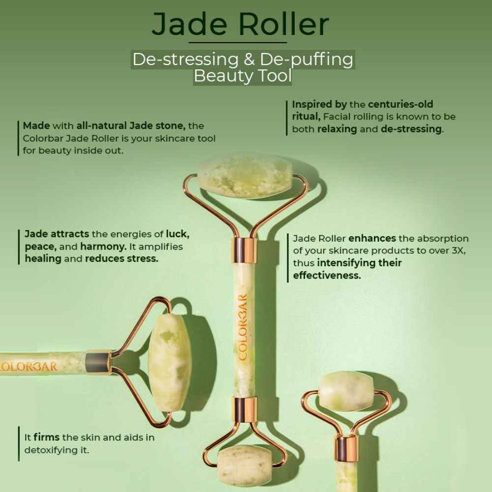 Buy Colorbar Kosher Jade Facial Roller - Purplle