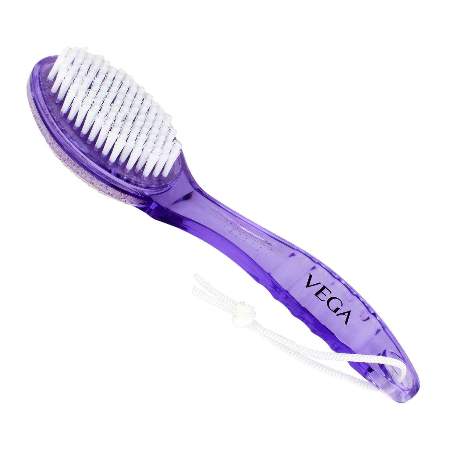 Buy VEGA Pumice Stone/Nail Brush with Handle (PD-01N) ( Color May Very ) - Purplle