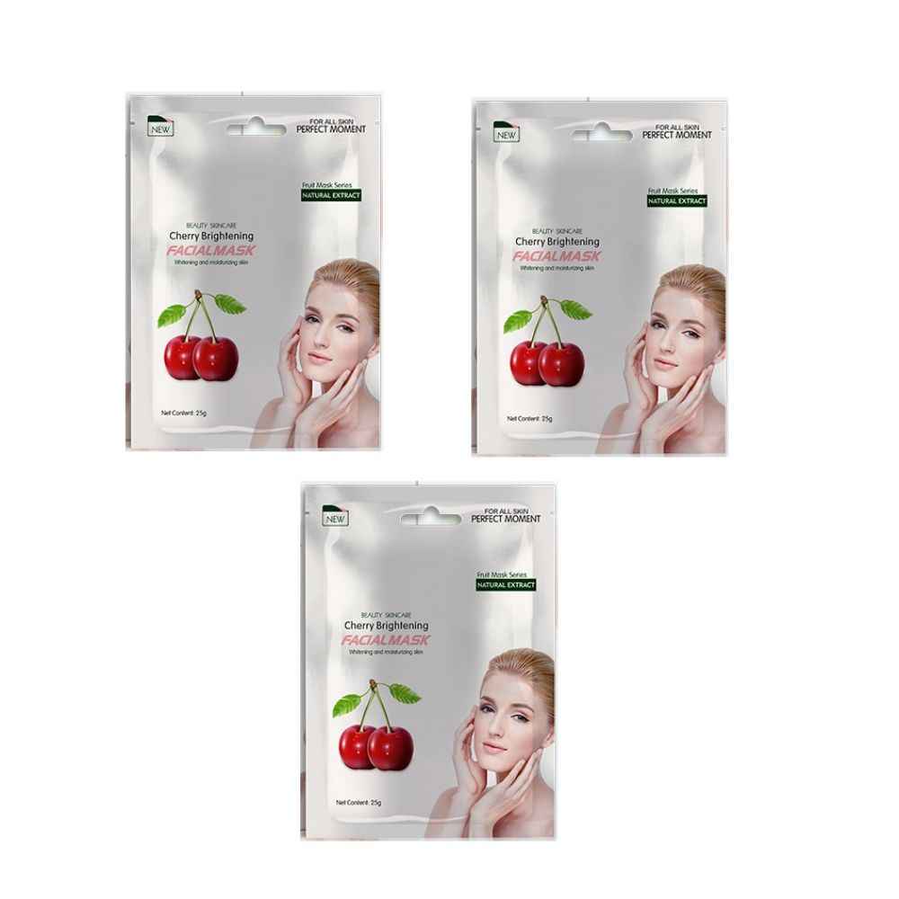 Buy MOND'SUB Cherry Fruit Face Sheet Mask Pack of 3 - Purplle