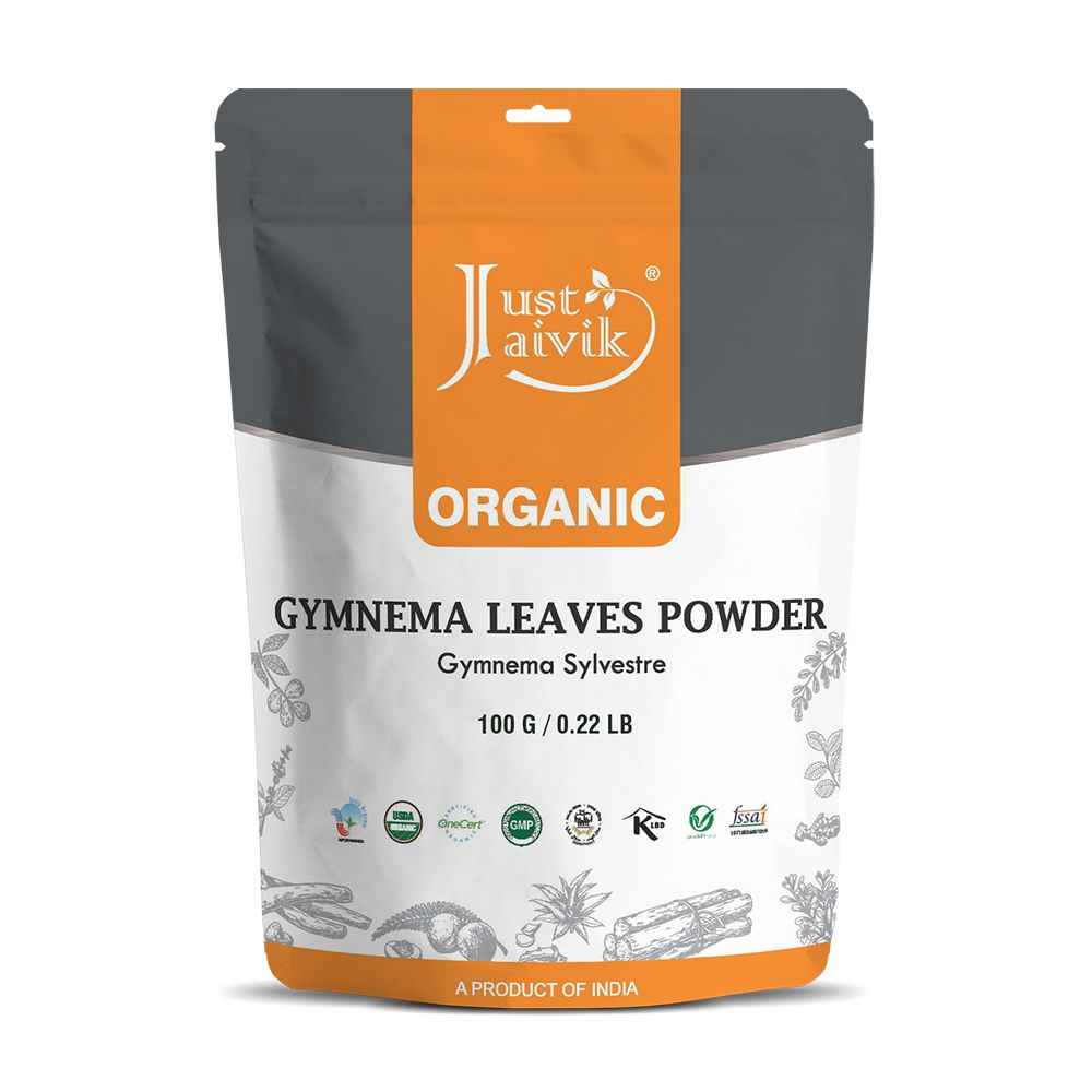 Buy Just Jaivik Organic Gymnema Powder (100 g) (Pack of 2) - Purplle