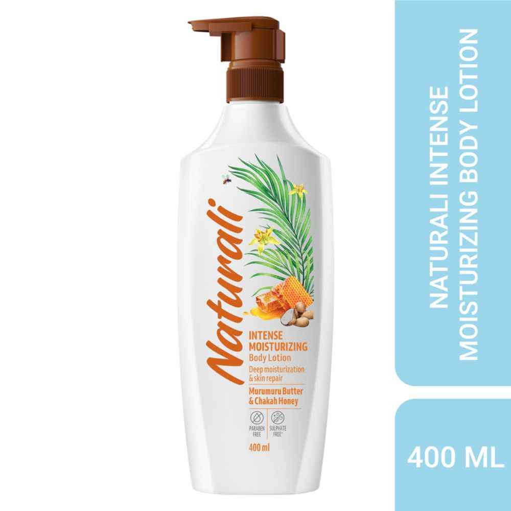 Buy Naturali Intense Moisturizing Body Lotion | With Murumuru Butter & Chakah Honey | Deep Moisturization & Skin Repair | 400 ml - Purplle