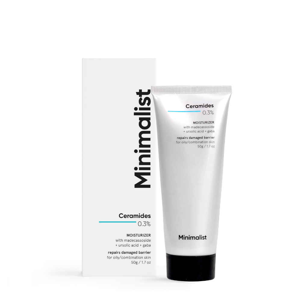 Buy Minimalist 0.3% Ceramides Barrier Repair Moisturizing Face Gel With Madecassoside for Oily Skin - Purplle
