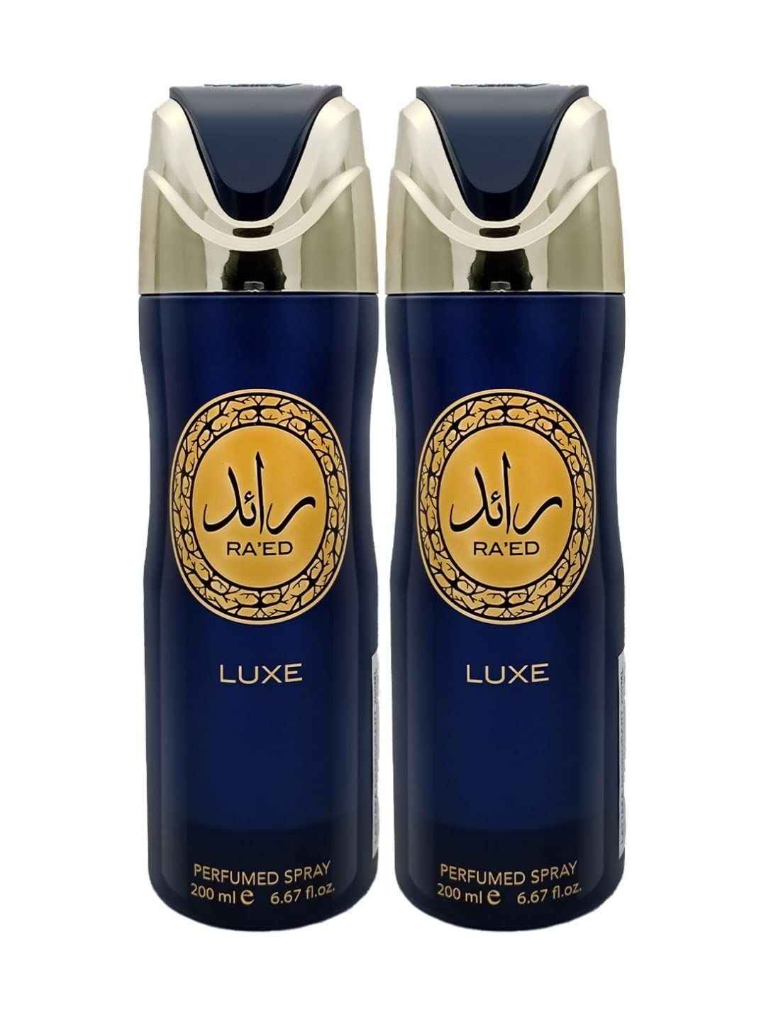 Buy Lattafa Raed Deodorant Perfumed Body Spray 200ml,each (Pack of 2) - Purplle