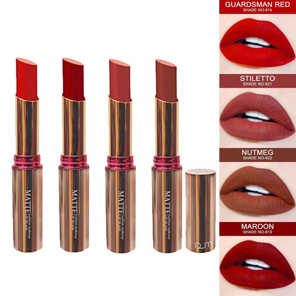 Buy Seven Seas Matte With You Lipstick Combo Pack Of 4 - Purplle