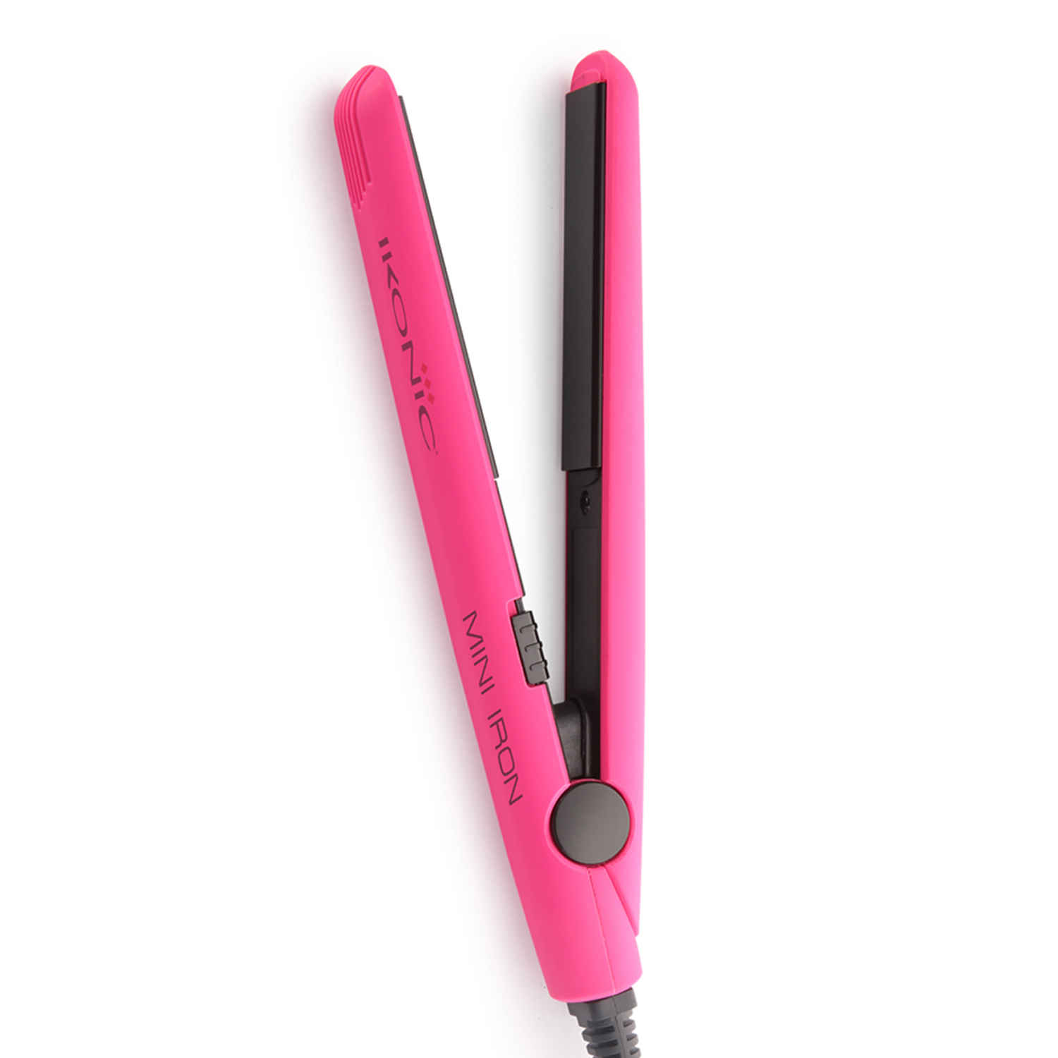 Buy Ikonic Mini Hair Straigtner | Pink | Ceramic | Corded Electric | Hair Type - Thik & Thin | Heating Temperature - Up To 230 Degrees Celsius - Purplle