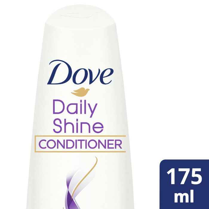 Buy Dove Daily Shine Hair Conditioner for Dull & Frizzy Hair, 175 ml - Purplle