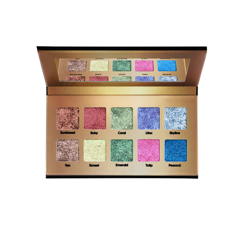 Buy Daily Life Forever52 The Gemstone Collection 10 Colour Eyeshadow Palette GMS003 Multi (30 g) - Purplle