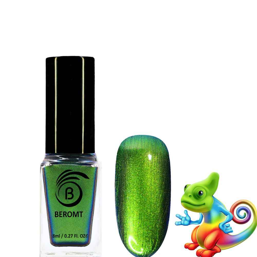 Buy Beromt Multichrome Nail Polish Hidden Forest (8 ml) - Purplle