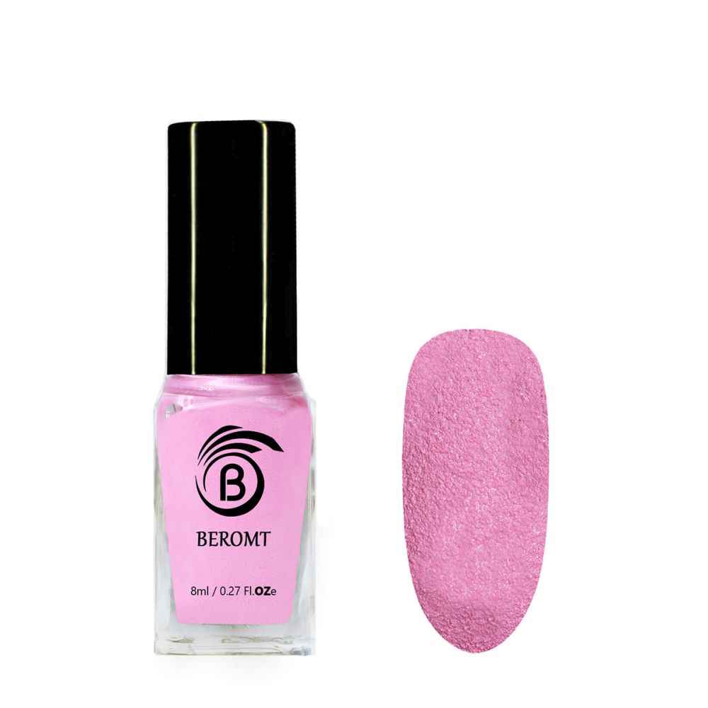 Buy Beromt Matte Sugar Crush Nail Polish Cotton Candy (8 ml) - Purplle