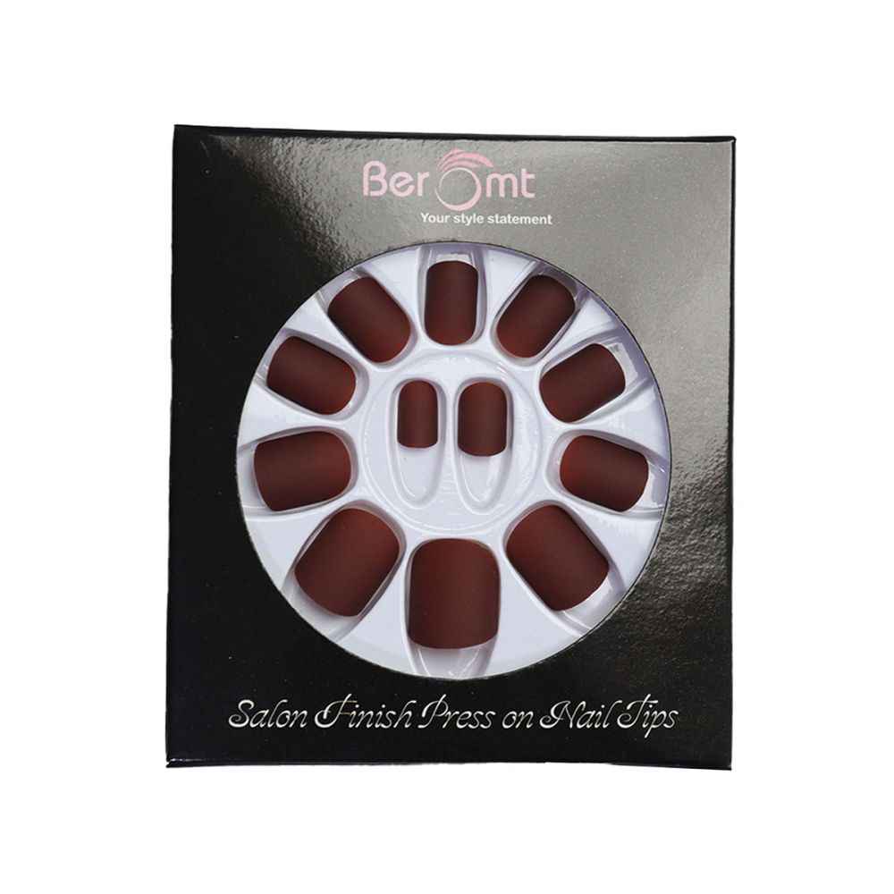 Buy Beromt Premium Matte Nails-451 - Purplle