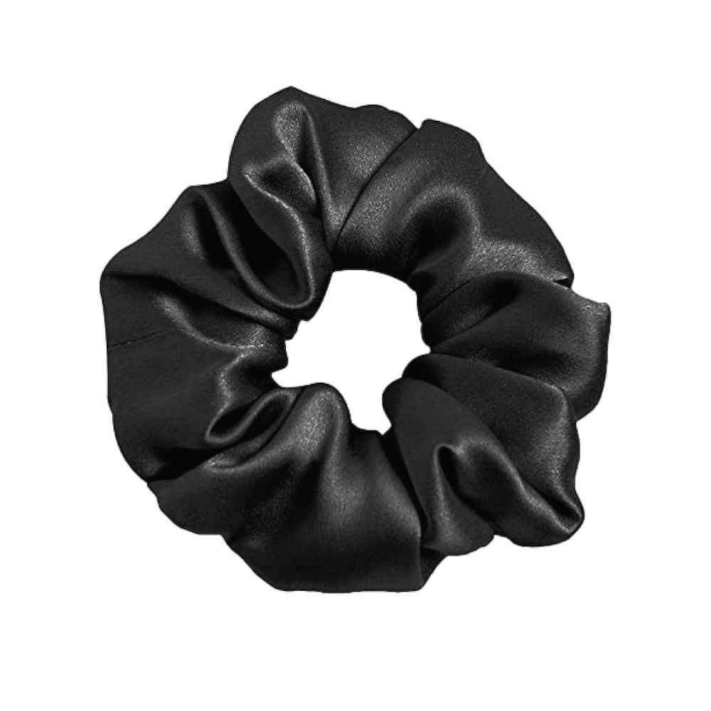 Buy GUBB Satin Scrunchie - Classic Black - Purplle