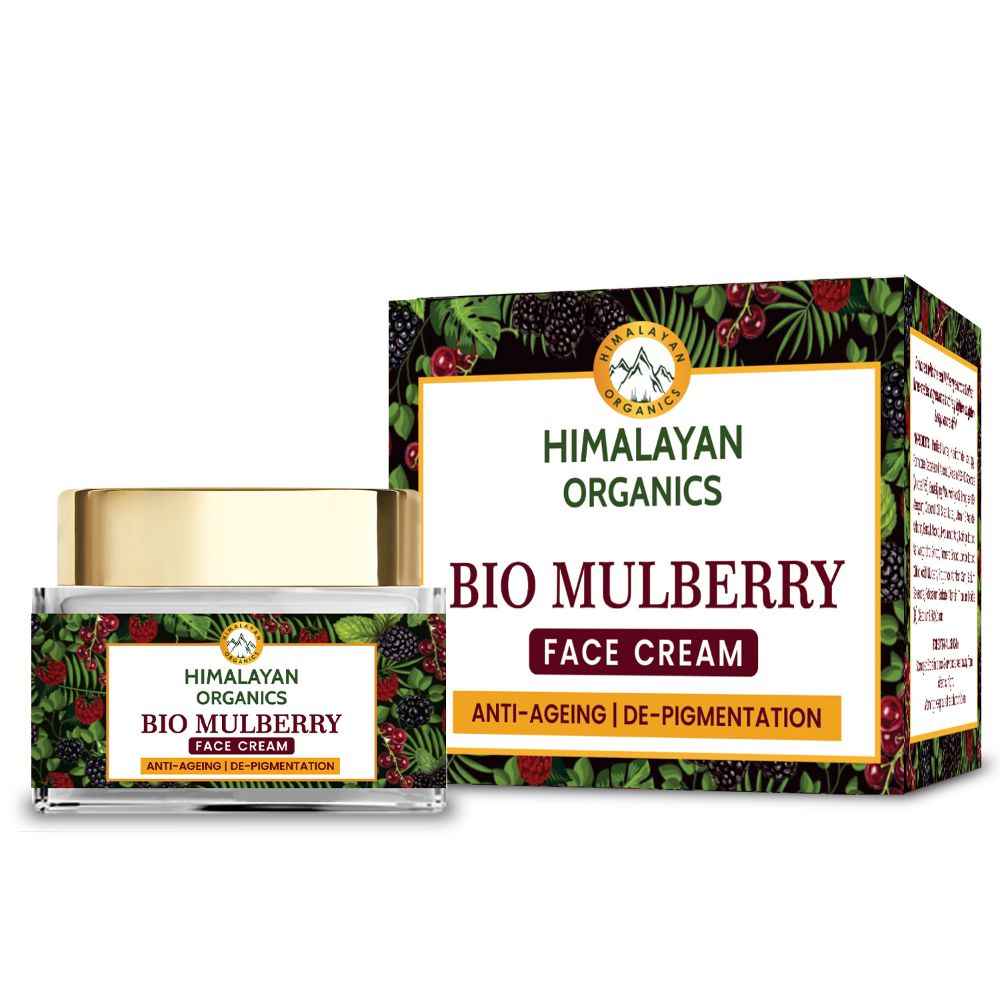 Buy Himalayan Organics Bio Mulberry Cream - Remove Dark Spots, Uneven Skin Tone – Oil Free & All Skin Types - 50gm - Purplle