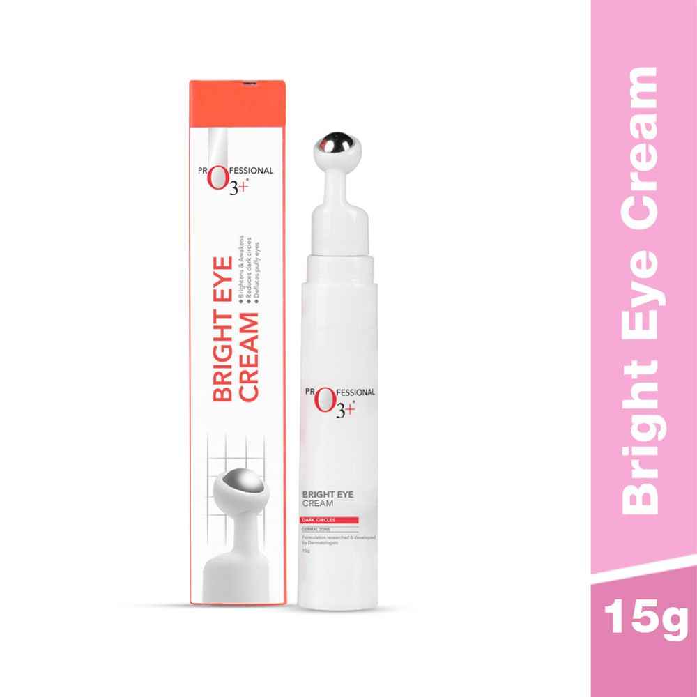 Buy O3+ Bright Under Eye Cream With Hyaluronic Acid(15 g) - Purplle