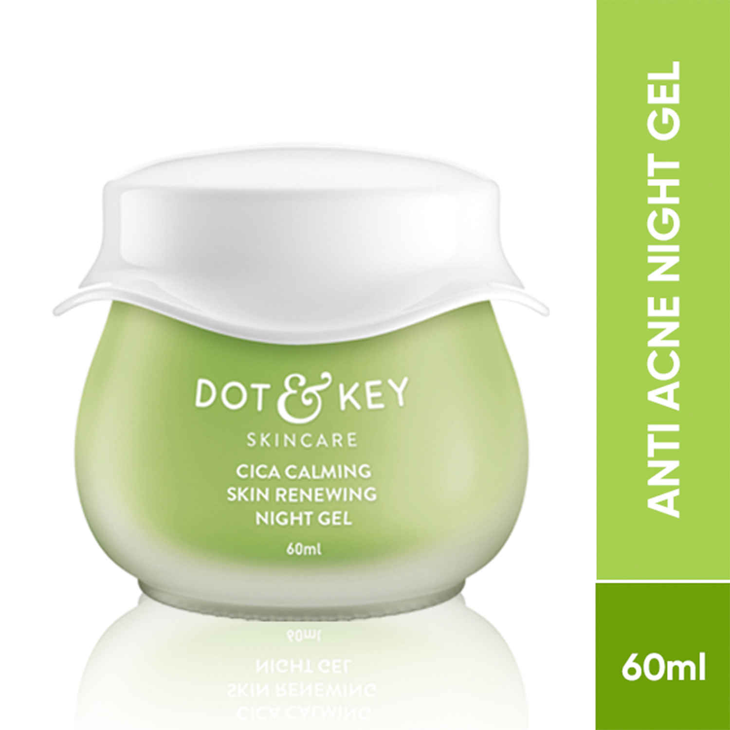 Buy Dot & Key Cica Calming Skin Renewing Night Gel 60ml - Purplle