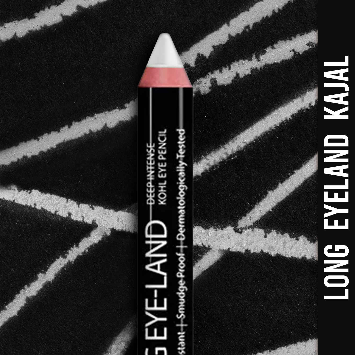 Buy NY Bae Long Eye-Land - White (2.5 g) | Deep Intense Kohl Eye Pencil | Enriched with Vitamin E & Castor Oil | Rich Pigment | Long lasting - Purplle