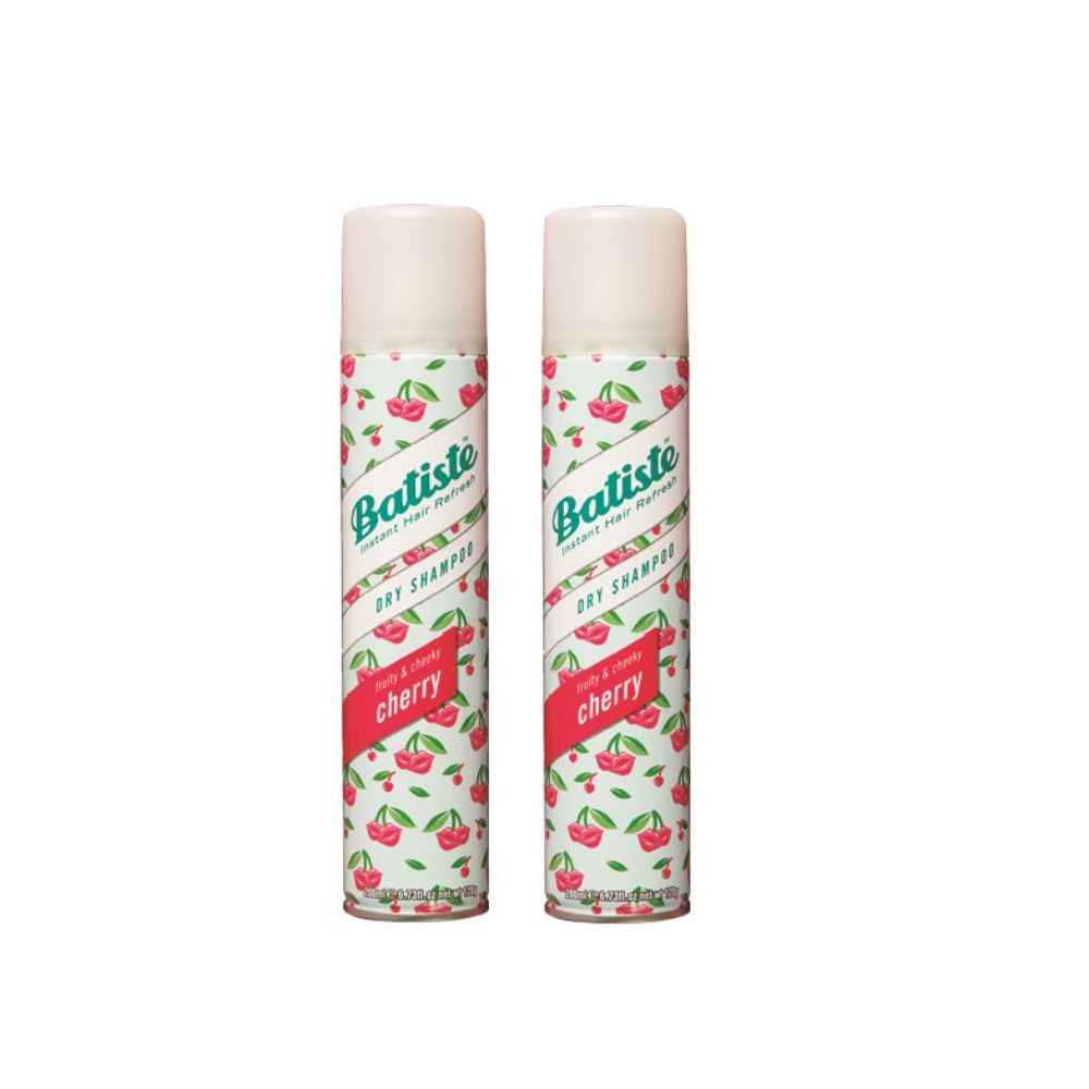 Batiste Trockenshampoo Cherry Fruity & Cheeky - 3er Pack, Je 50 Ml, Für Frische Haare Zwischendurch