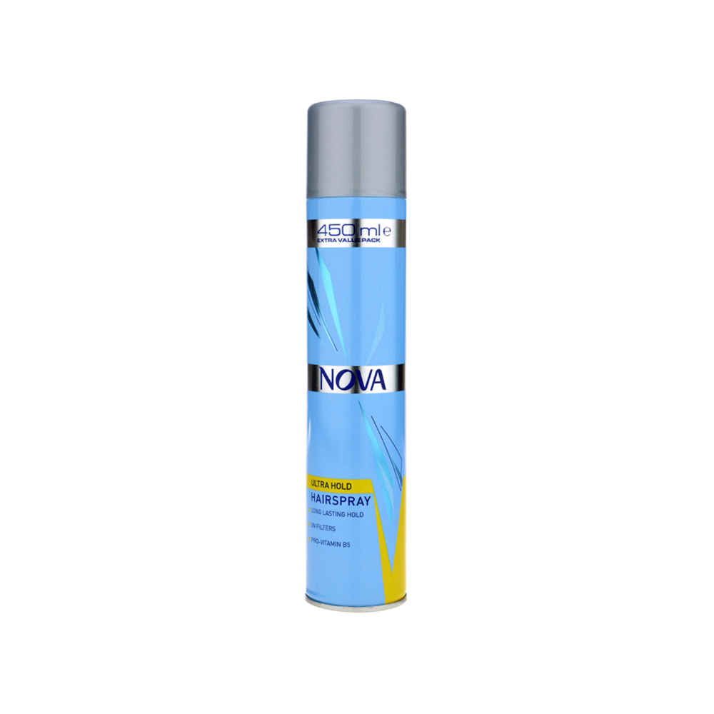 Buy Nova Blue Ultra Hold Long Lasting Hair Spary (450 ml) - Purplle