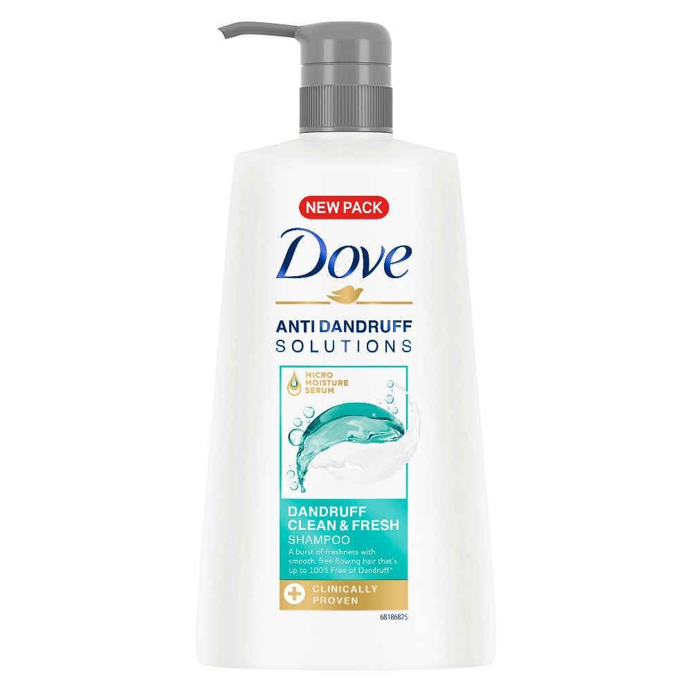 Buy Dove Dandruff Clean & Fresh Shampoo (650 ml) - Purplle