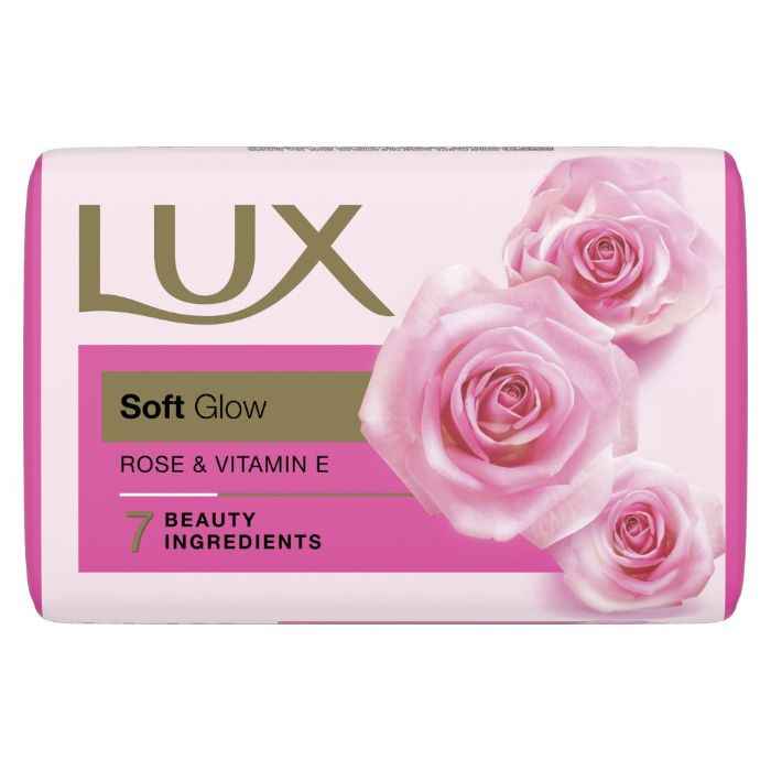 Buy Lux Soft Glow Rose & Vitamin E For Glowing Skin Beauty Bar Mega Pack 3X100 g - Purplle