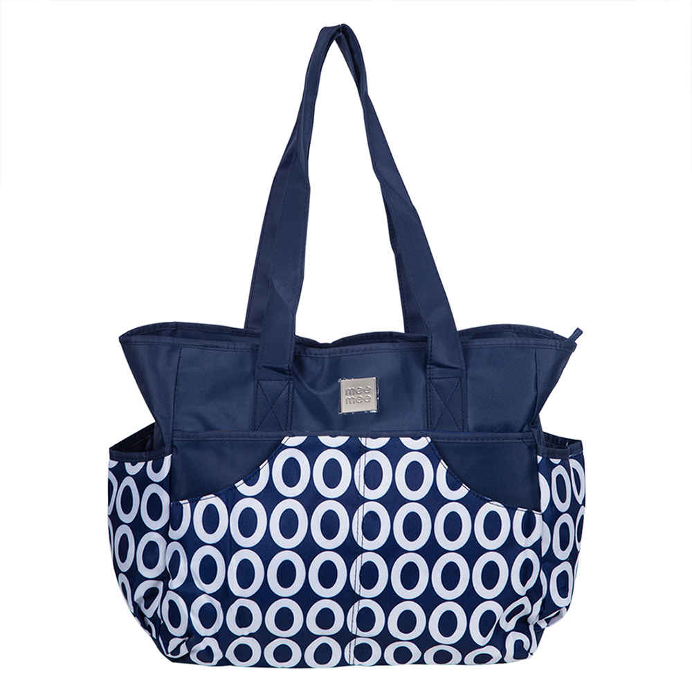 Buy Mee Mee Multipurpose Diaper Bag (Blue) - Purplle