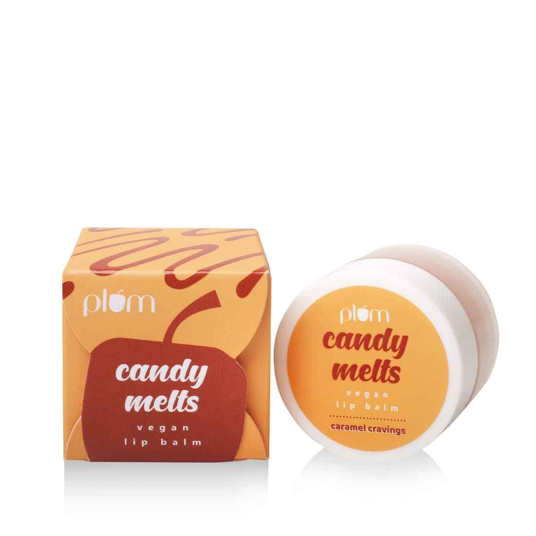 Buy Plum Candy Melts Caramel Cravings Vegan Lip Balm | Heals Cracked, Chapped Lips | With Uv Protection | 100% Cruelty-Free - Purplle