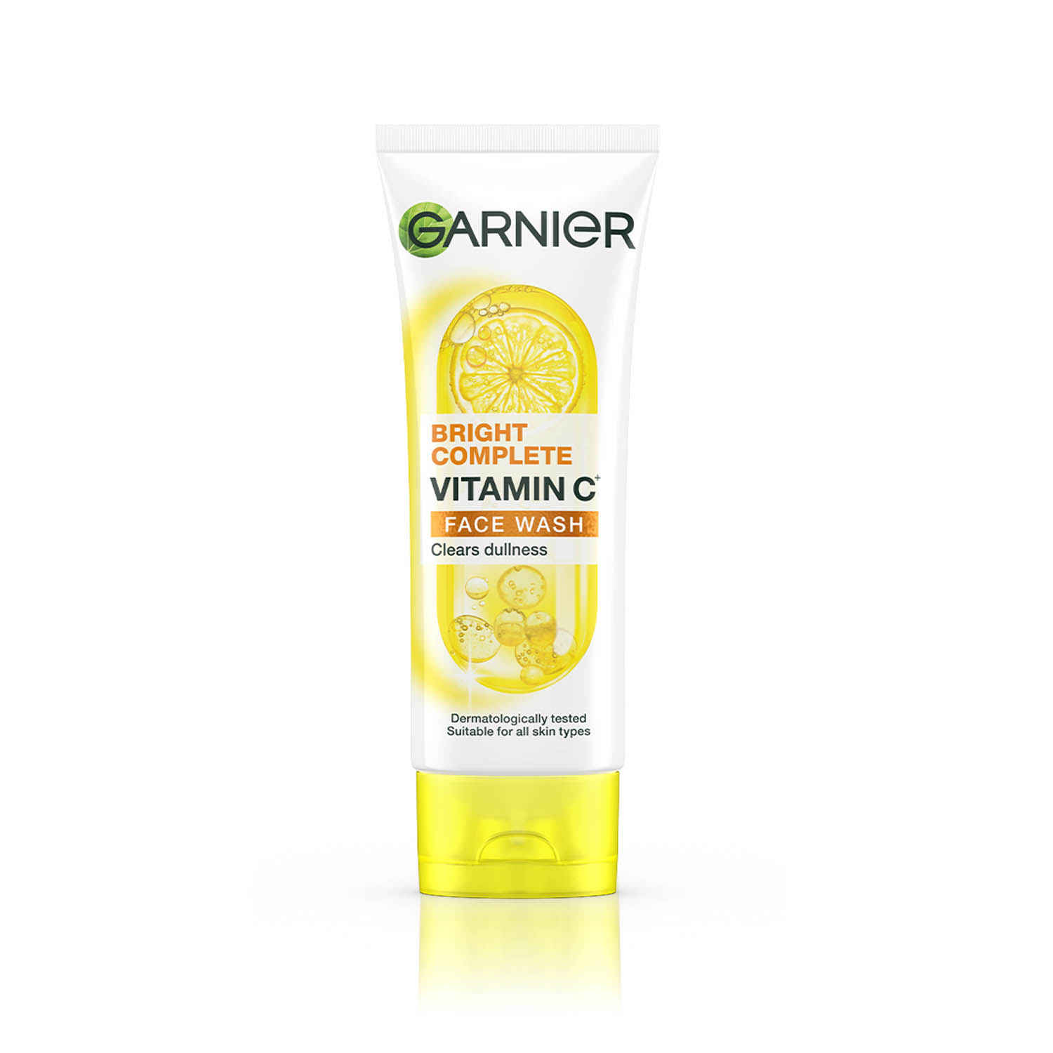 Buy Garnier Bright Complete VITAMIN C Facewash, 100g - Purplle