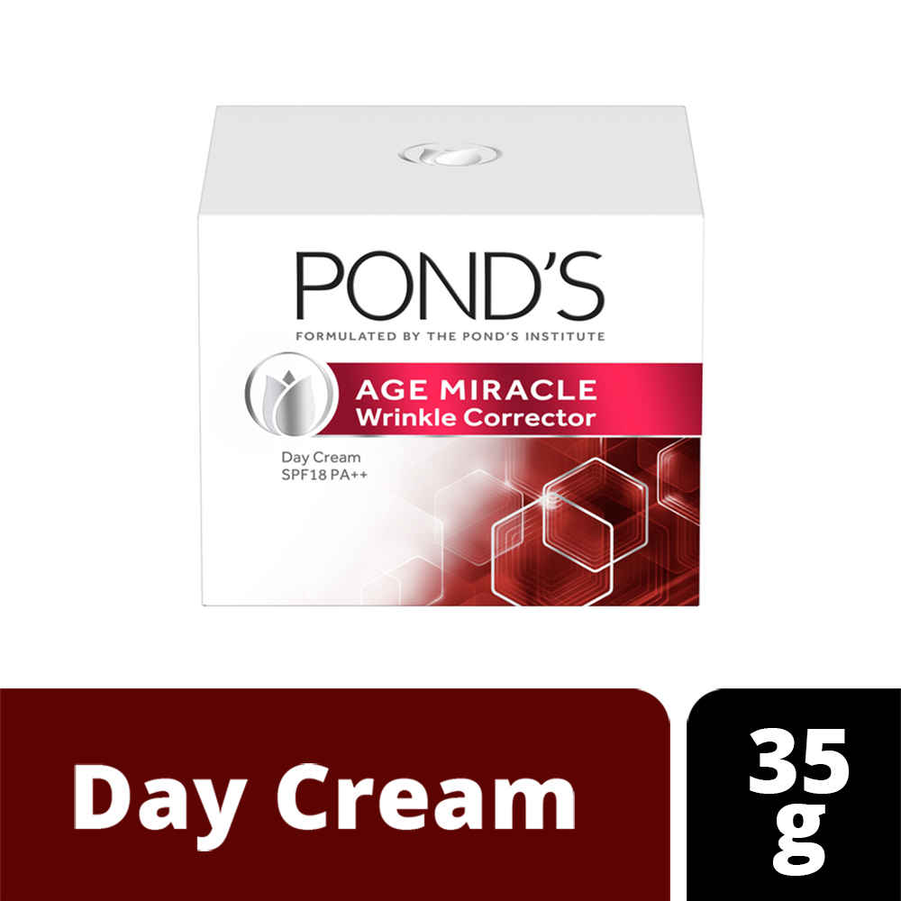Buy Pond's Age Miracle Wrinkle Corrector Day Cream, 35g - Purplle