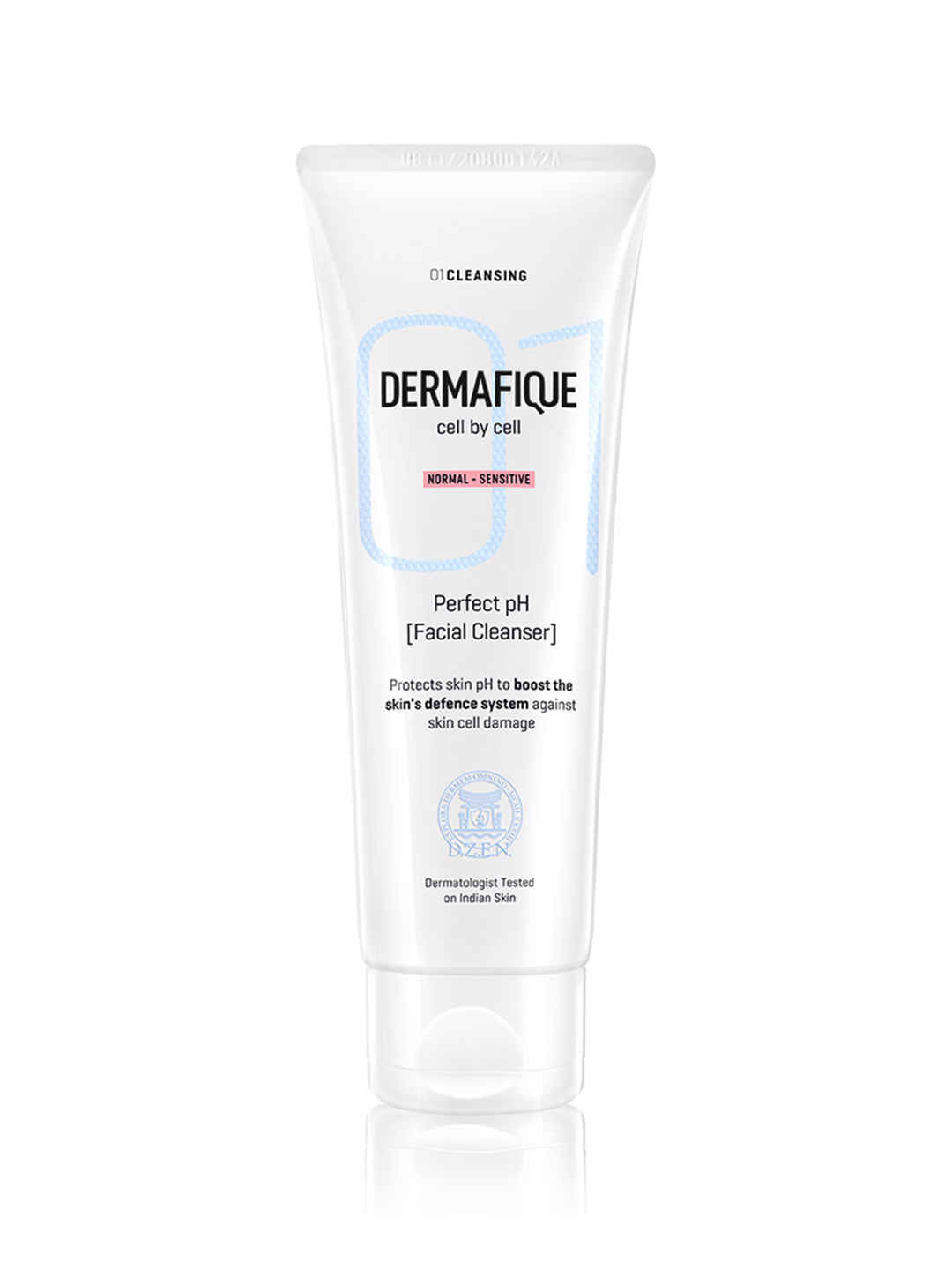 Buy Dermafique Perfect Ph Facial Cleanser Face wash for normal to sensitive skin, with Chamomile & Vitamin E, SLES Free, paraben free, Ultra Mild, Deep cleanses, Dermatologist tested (100 ml) - Purplle