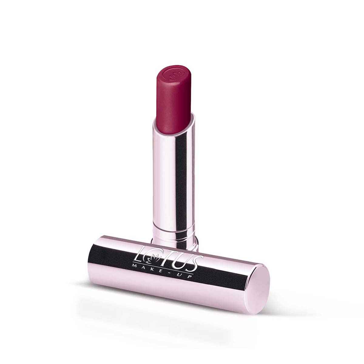 Buy Lotus Makeup Ecostay Natural Matte Lip Color - Petunia NM08 | Long Lasting | Moisturising | Smudge Free |(4.2 g) - Purplle