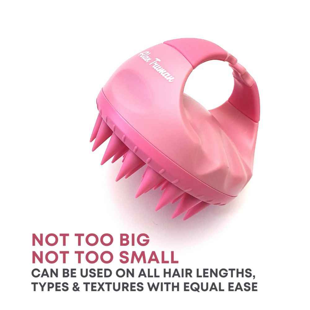 Buy Alan Truman Scalp SOS - Scalp Massage & Shampoo Brush - Pink(1 pieces) - Purplle