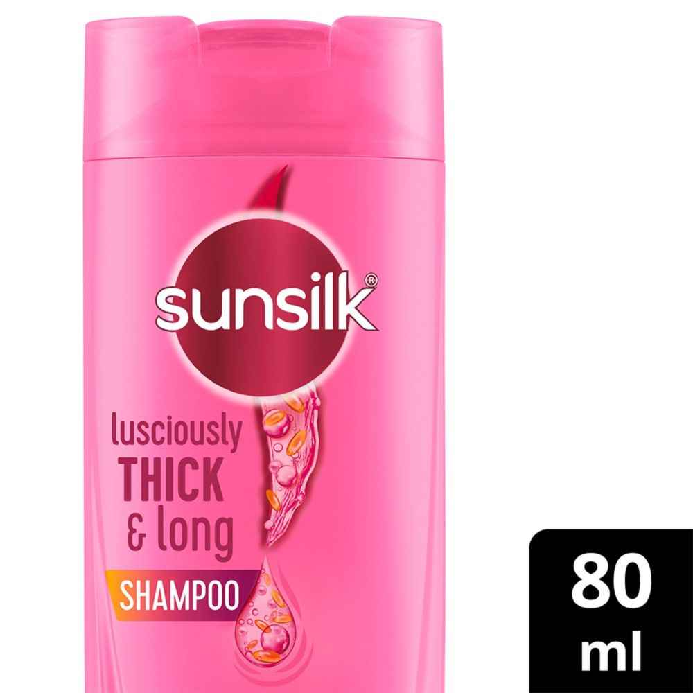 Buy Sunsilk Lusciously Thick & Long Shampoo 80 ml - Purplle