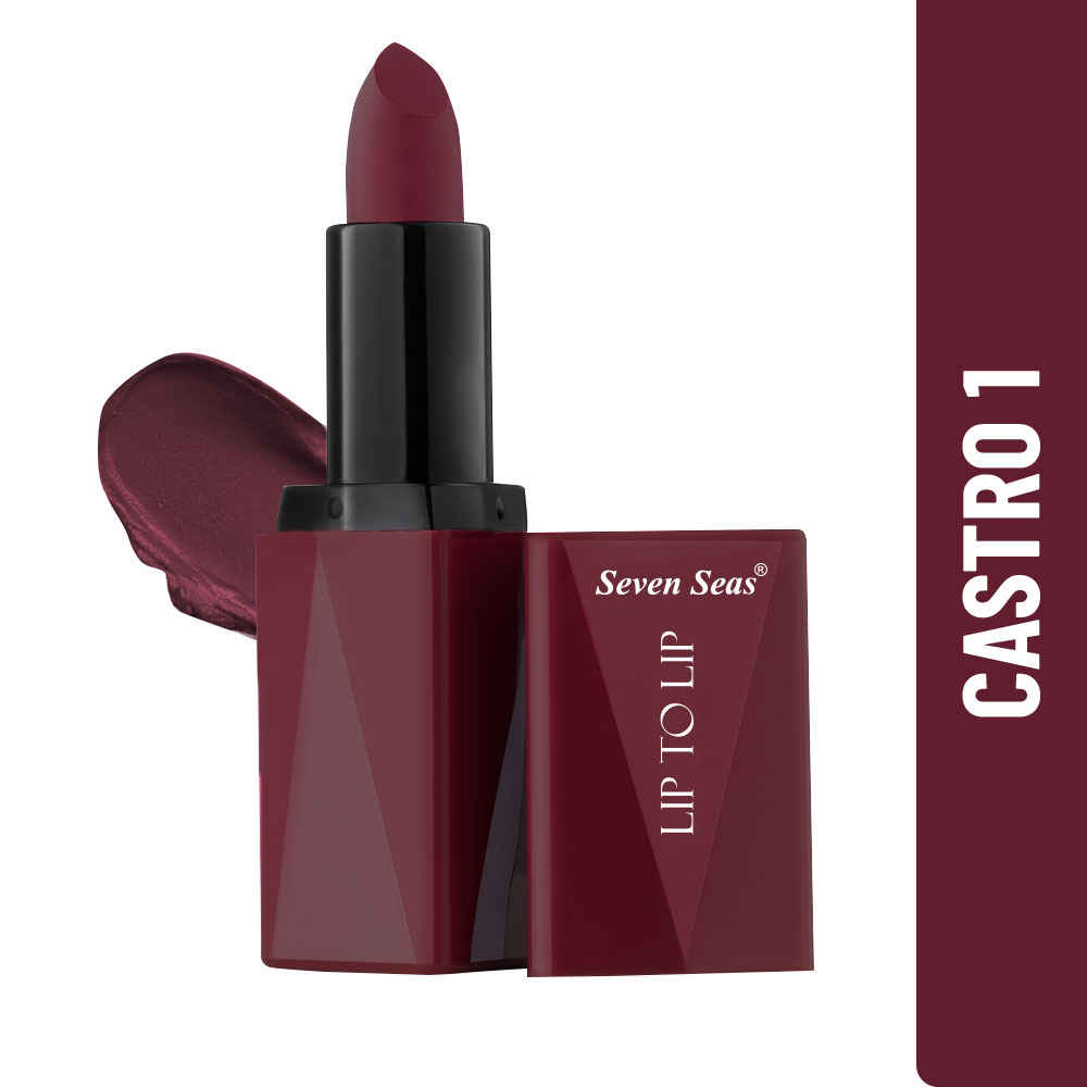 Buy Seven Seas Lip To Lip Matte Lipstick (Castro-I) 3.8G - Purplle