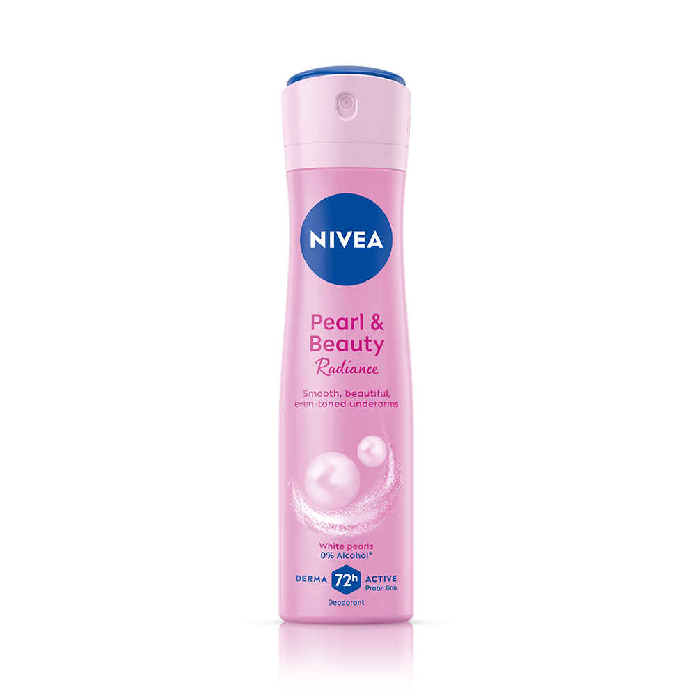 Buy NIVEA Women Deodorant, Pearl & Beauty Radiance for Eventoned Smooth & Beautiful Underarms (150 ml) - Purplle