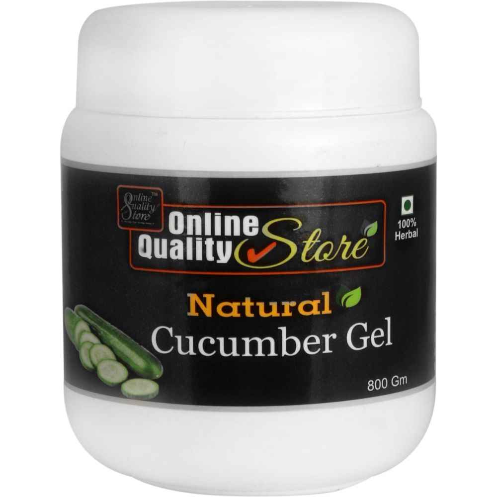 Buy Online Quality Store 100% Pure Organic Cucumber Gel_900g - Cucumber Peel-Off Gel, Skin Nourishing Cucumber Soothing Gel - Cucumber Gel Mask{Cucumber_gel_900} - Purplle