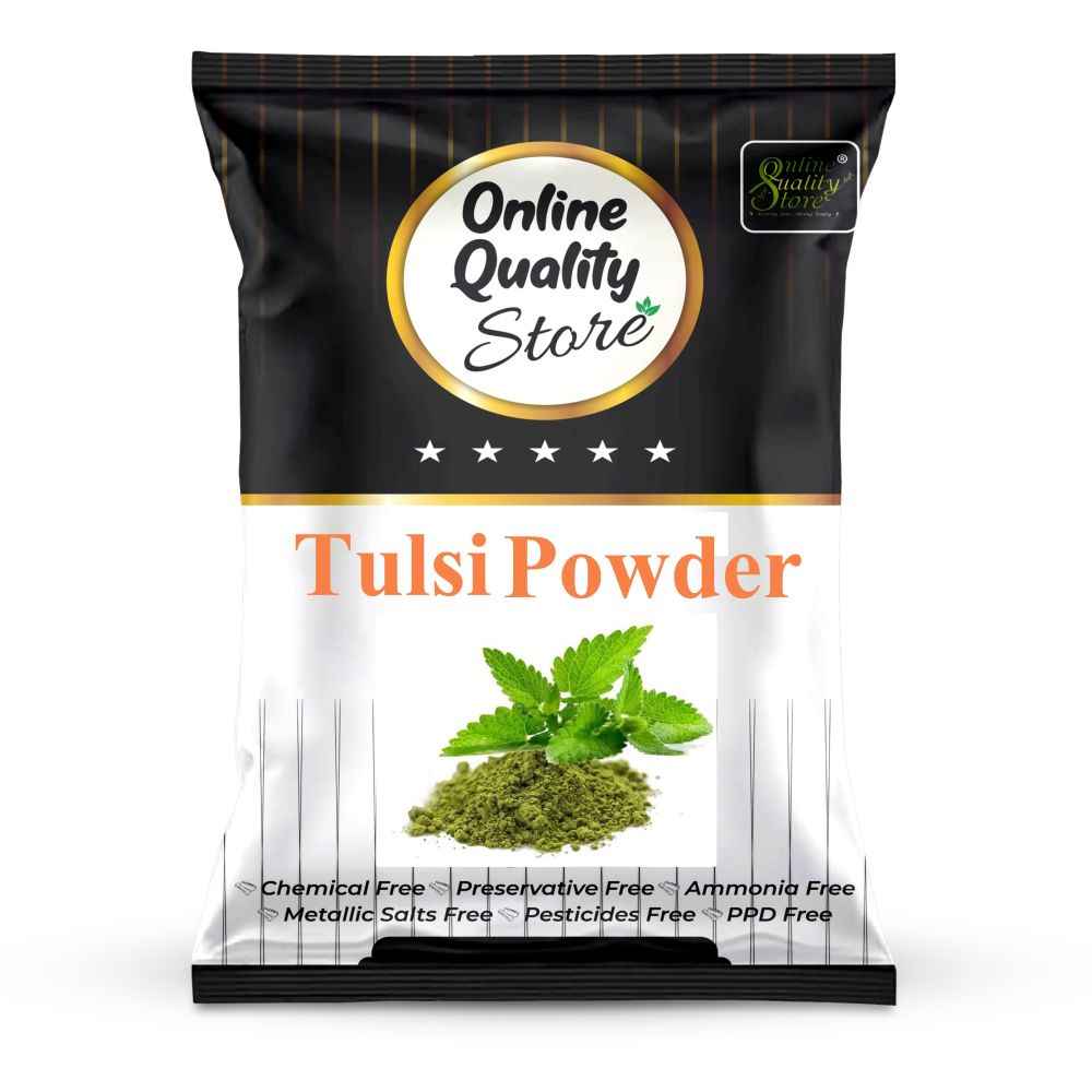 Buy Online Quality Store Tulsi Powder - 100 g |tulsi powder for face organic |tulsi leaf powder |Tulsi Leaf/Leaves/Ocimum Sanctum |Holy Basil Powder for Skin & Hair |Ocimum Sanctum{tulsipowder100} - Purplle