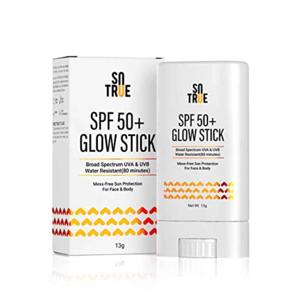 Buy Sotrue SPF 50+ Glow Stick Sunscreen (13 g) - Purplle
