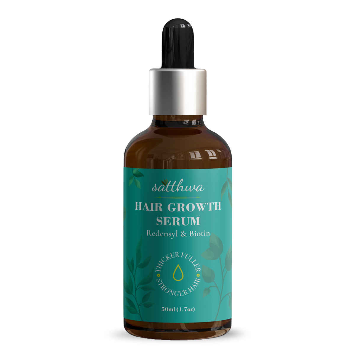 Buy Satthwa Hair Serum With Redensyl & Biotin - Thicker & Fuller For Hair Fall Control For Men & Women (50ml) - Purplle