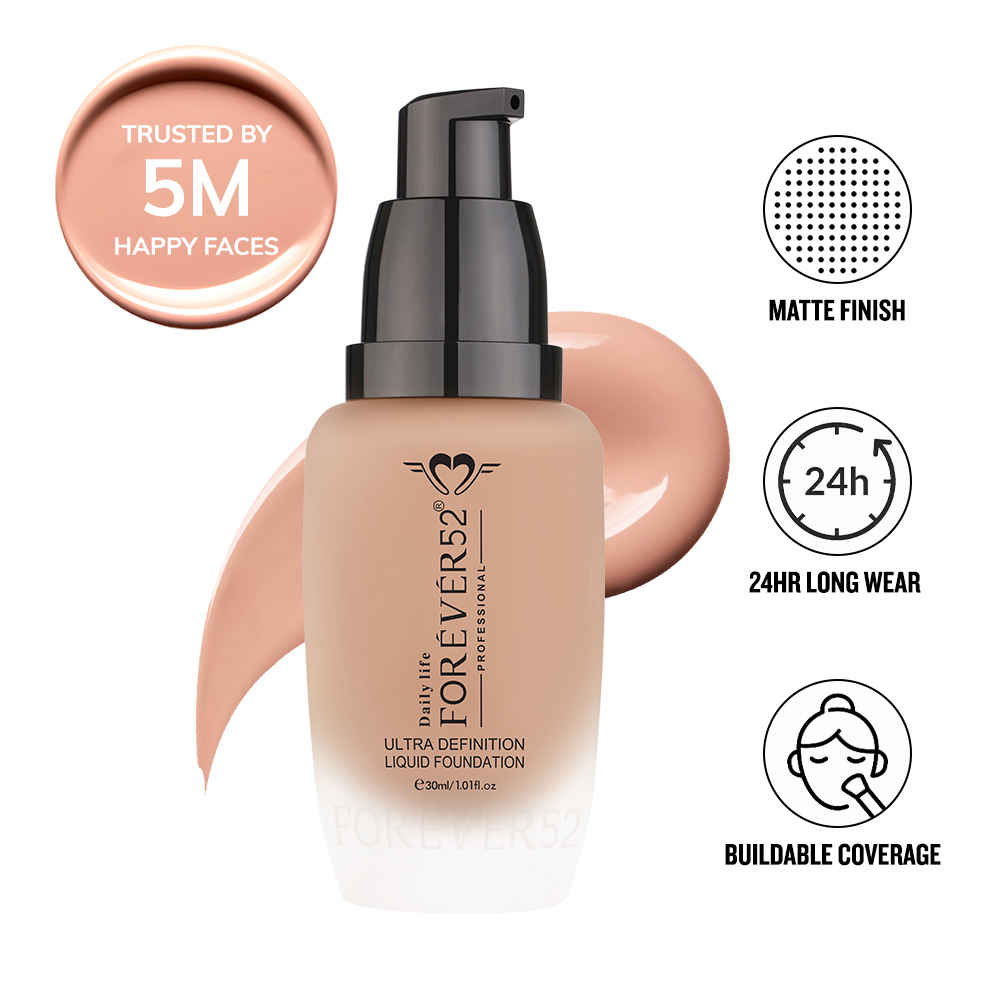 Buy Daily Life Forever52 Ultra Definition Liquid Foundation FLF008(30 ml) - Purplle