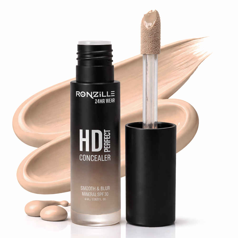 Buy Ronzille 24HR Wear HD Perfect Concealer Smooth & Blur Mineral SPF30 Concealer-603 - Purplle