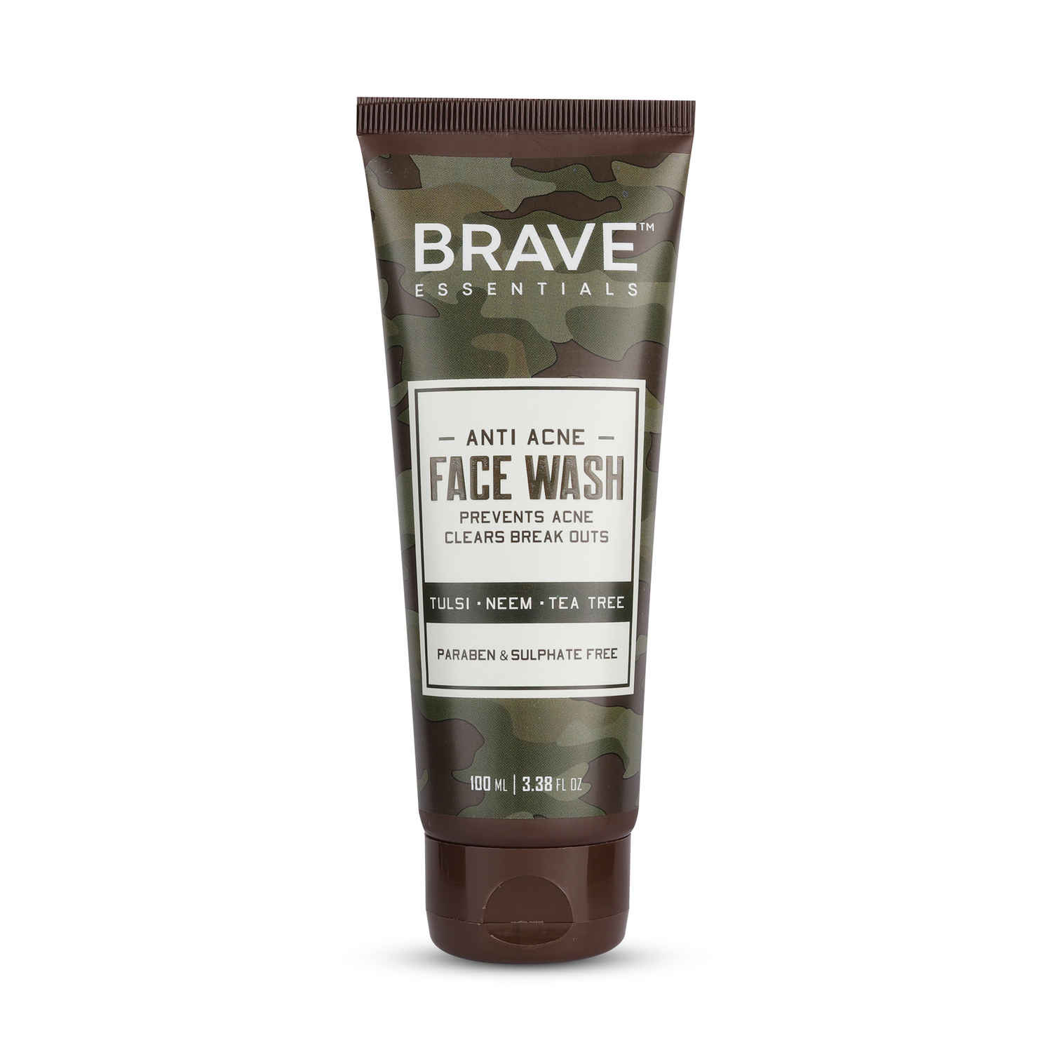 Buy Brave Essentials Anti-Acne Face Wash | 100 ml | Prevents Acne & Clears Breakouts - Purplle