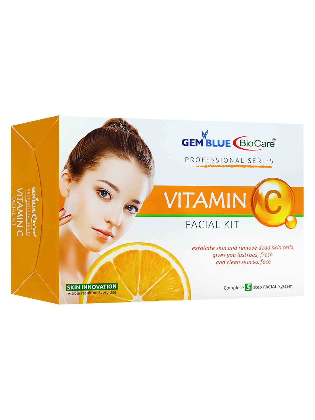 Buy Gemblue Biocare Vitamin C Facial Kit (400 g) - Purplle