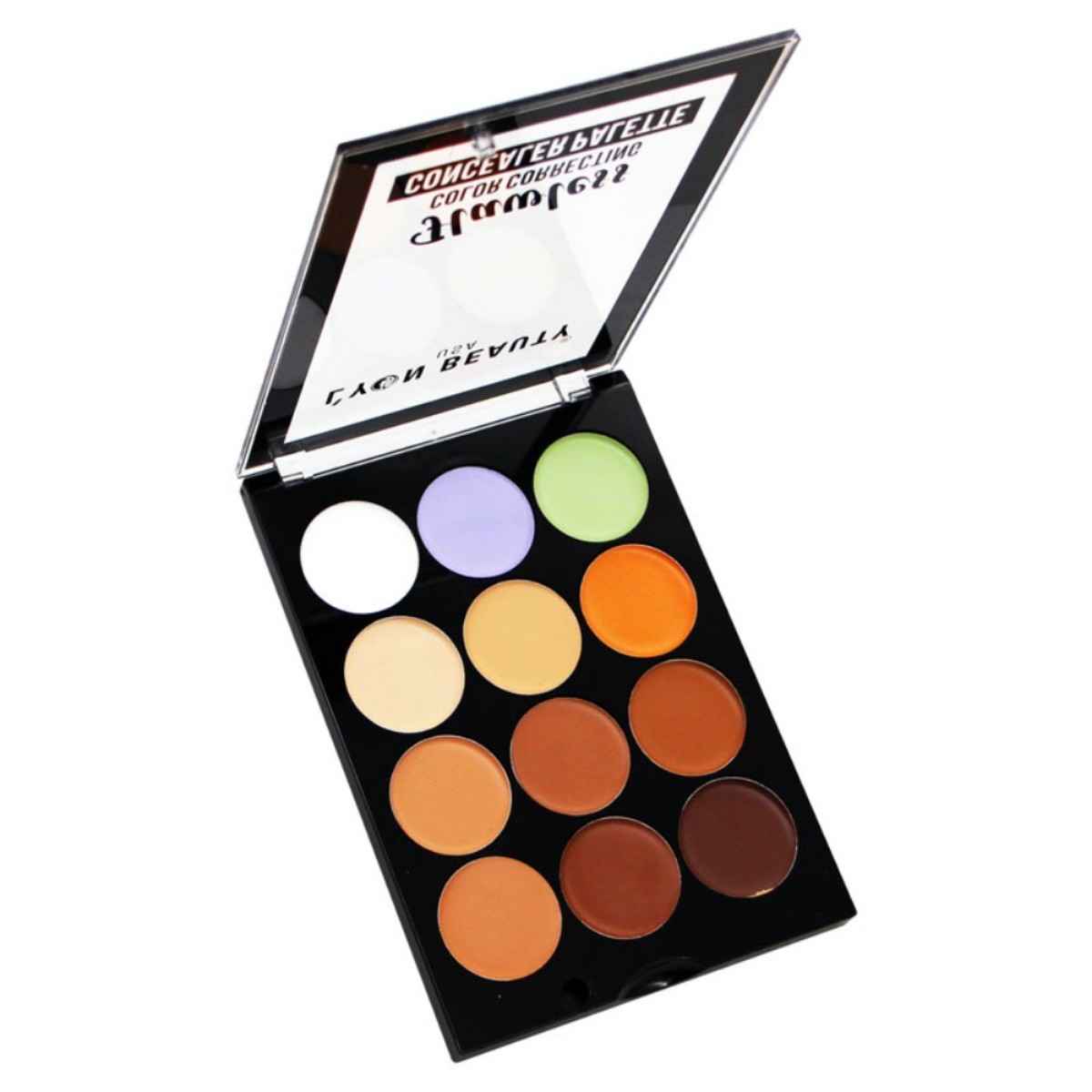 Buy Lyon Beauty USA Flawless Color Correcting Concealer Palette - Purplle