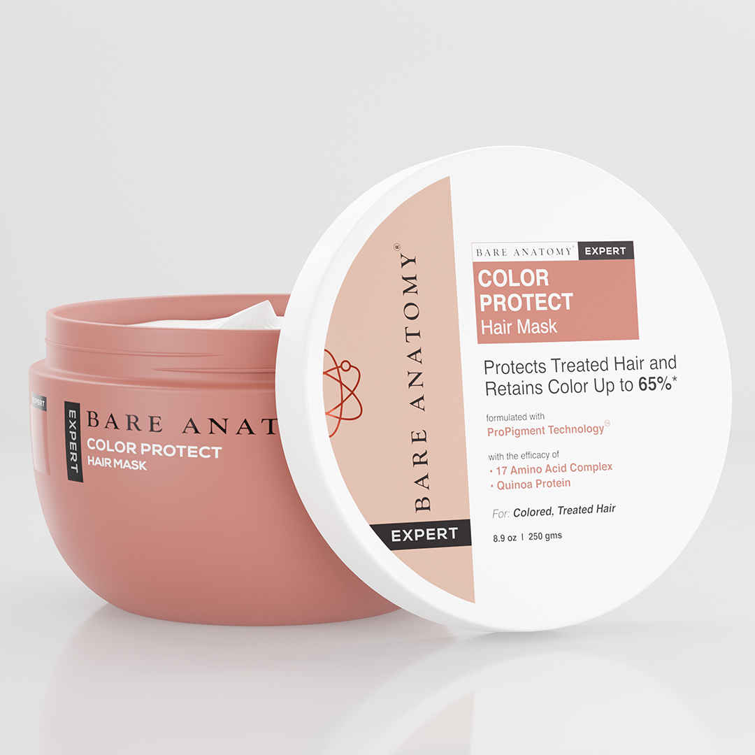 Buy Bare Anatomy Expert Color Protect Hair Mask 17 Amino Acid & Quinoa Protein For Colored Hair (250 gm) - Purplle