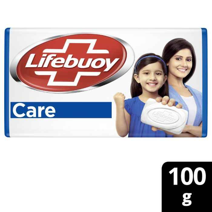 Buy Lifebuoy Care Germ Protection Soap 100 g - Purplle