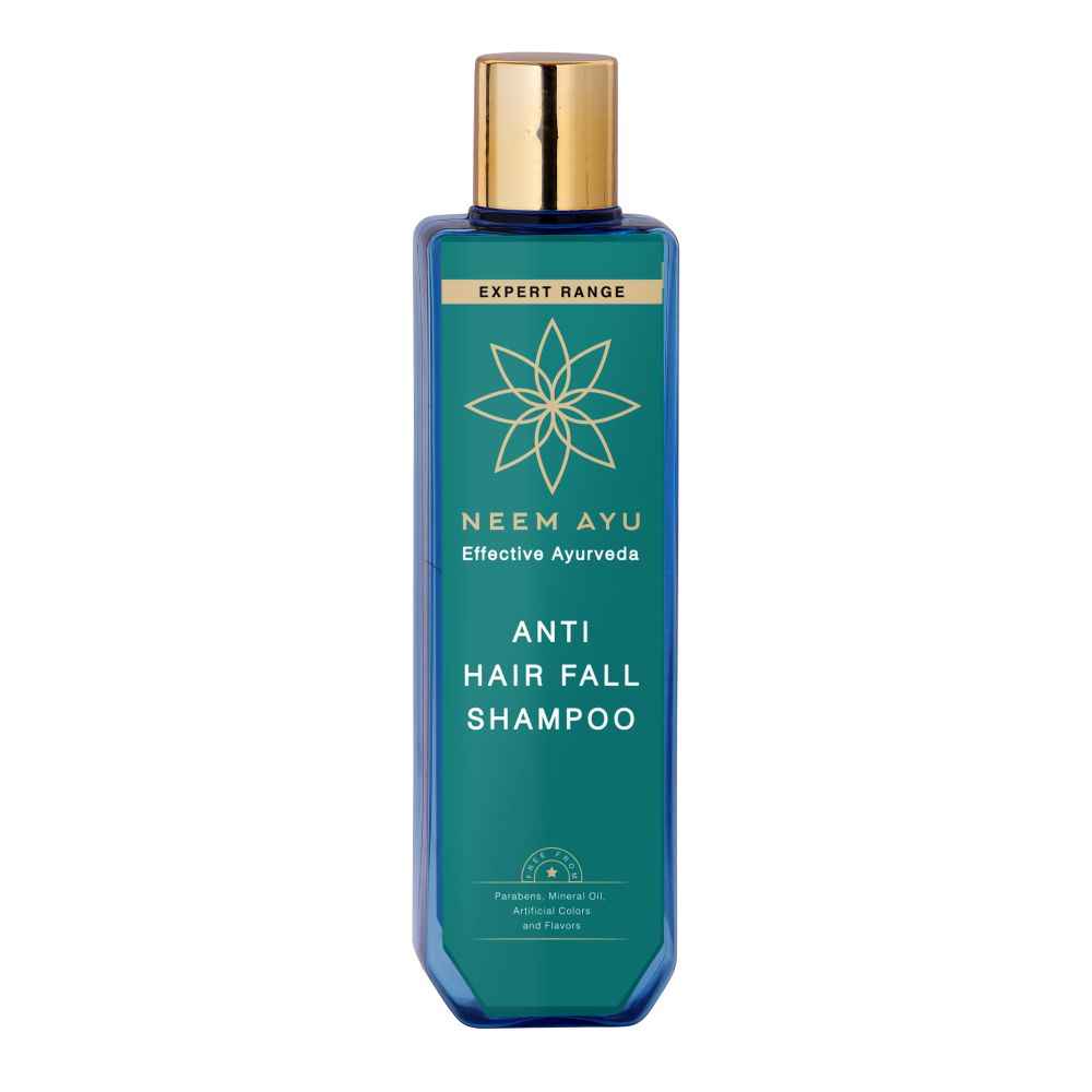 Buy Neem Ayu Expert Anti Hair Fall Shampoo to reduce Hair Fall & promote hair growth, 200ml |Conditioning shampoo I Contains Amalaki, Bhringraja, Brahmi, Aloe Vera, Manjistha| Sulphate & Parabens free | Helps in healthy hair growth |For Women, Men & Kids - Purplle