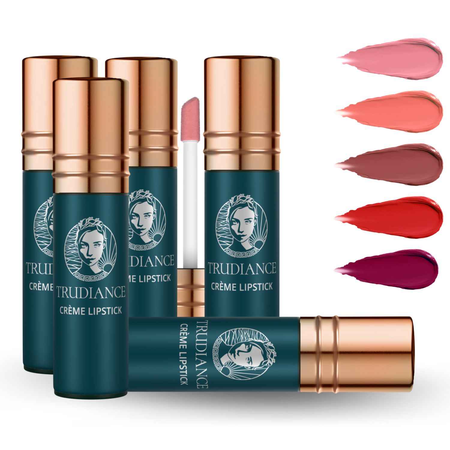 Buy TRUDIANCE From Work To Play | Transfer-Proof | Velvet Matte Finish | Cream Lipstick | Long-Lasting | Vegan | Toxin-Free with Natural Active Ingredients - Purplle