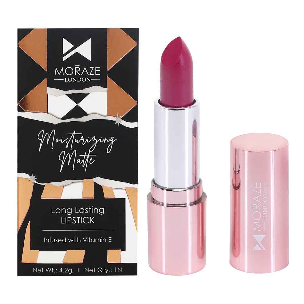 Buy Moraze Moisturizing Matte Lipstick, I Mean Business - Purplle