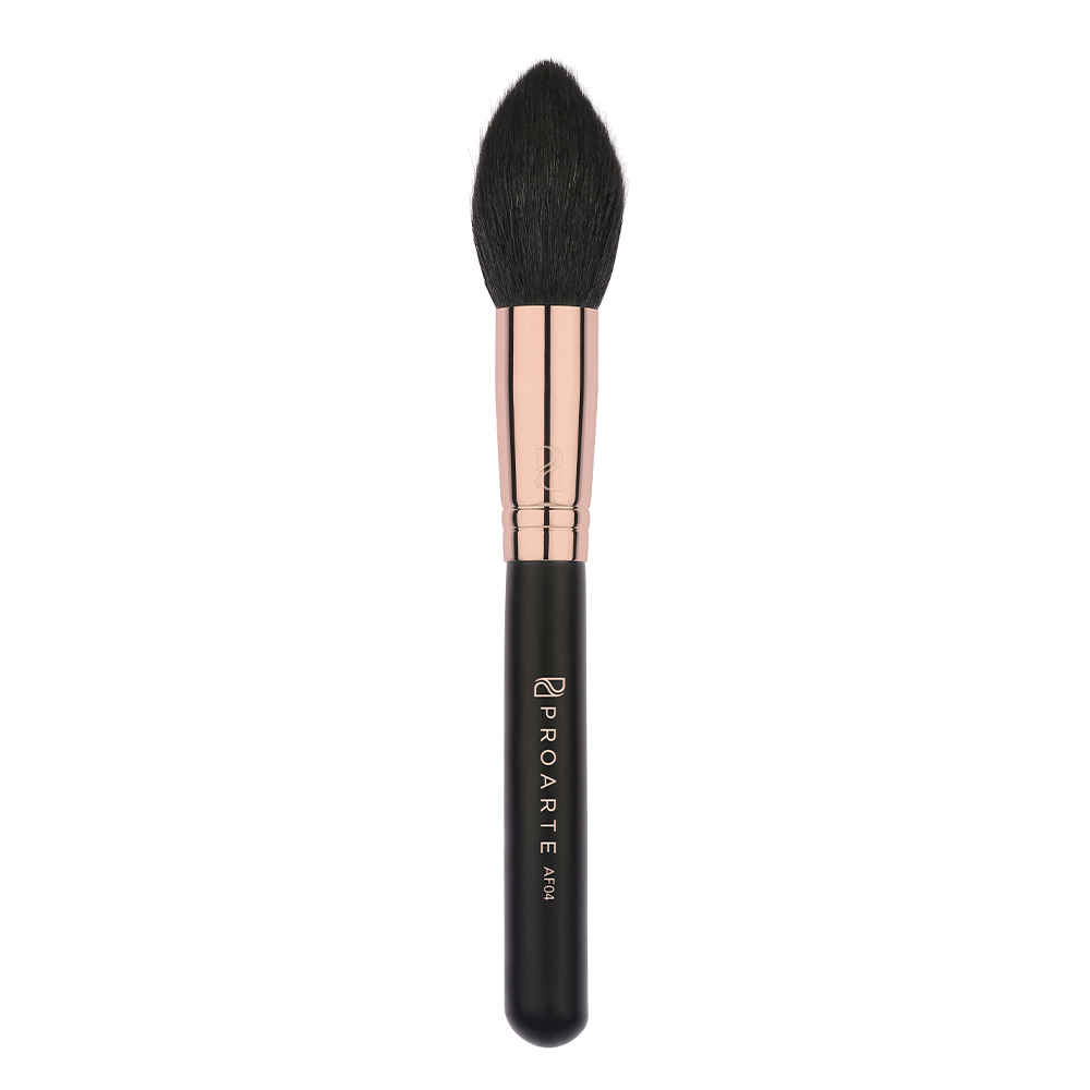 Buy Proarte AF-04 Face Tapered Brush Black - Purplle